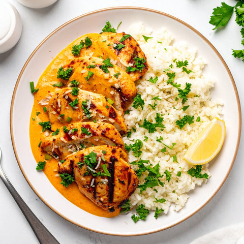 Cajun Alfredo Chicken - Low Carb