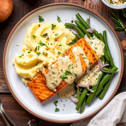 Creamy Boursin Salmon