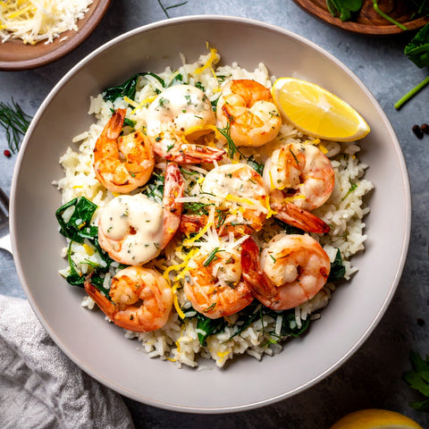 Creamy Dill Shrimp