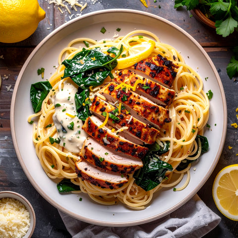 Creamy Lemon Chicken Pasta