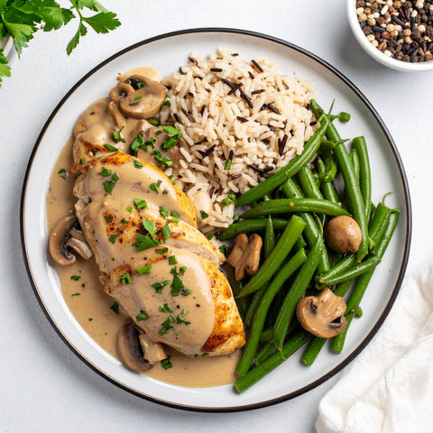 Creamy Chicken Marsala