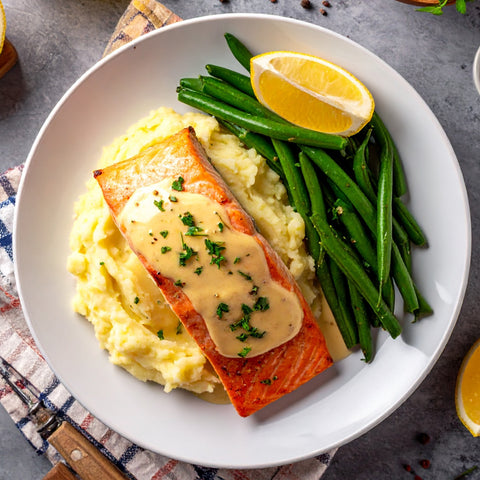 Garlic Butter Steelhead Trout - Low Carb