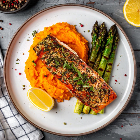Herb Crusted Salmon