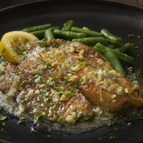 Herb Crusted Tilapia - Low Carb