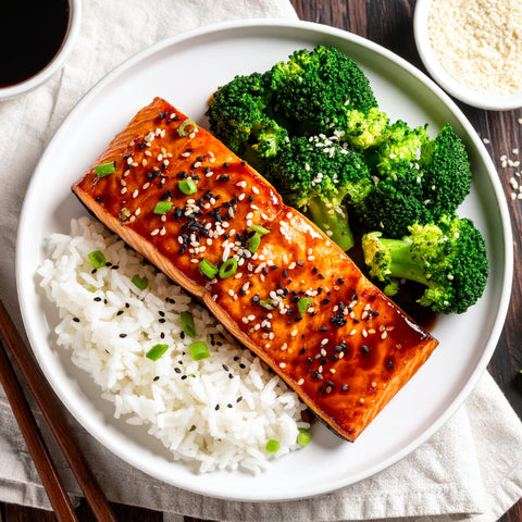 Lunch Hoisin Salmon