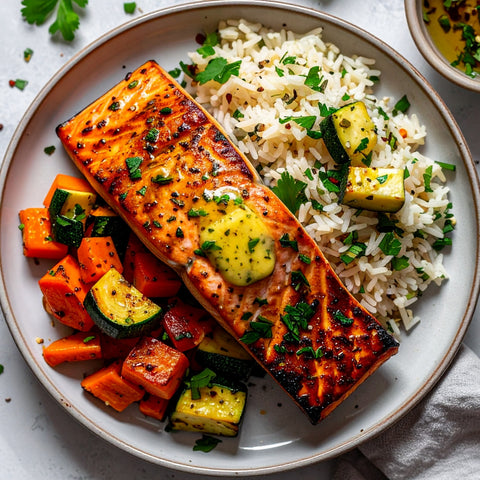 Honey Cilantro Lime Trout