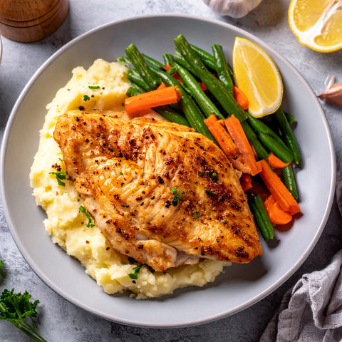 Lemon Pepper Flounder