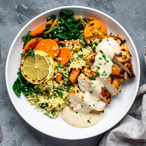 Lemon Tahini Chicken