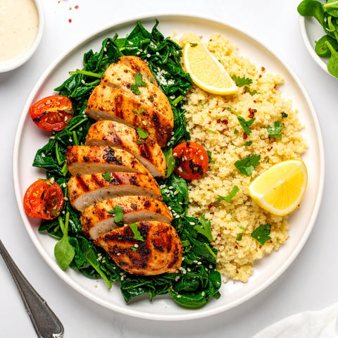 Lunch Lemon Tahini Chicken