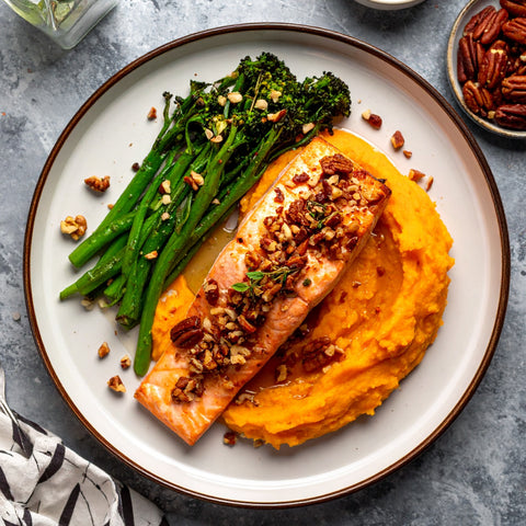 Maple Pecan Steelhead Trout