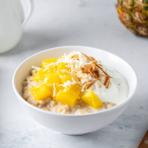 Pina Colada Overnight Oats