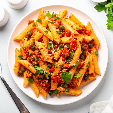 Vegan Puttanesca Pasta
