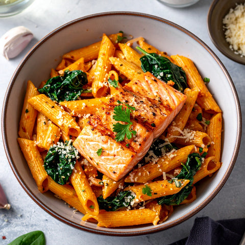 Lunch Salmon & Vodka Penne