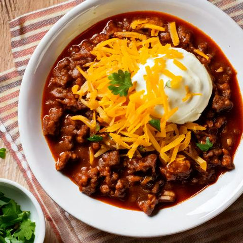 Lunch Southwest Beef Chili