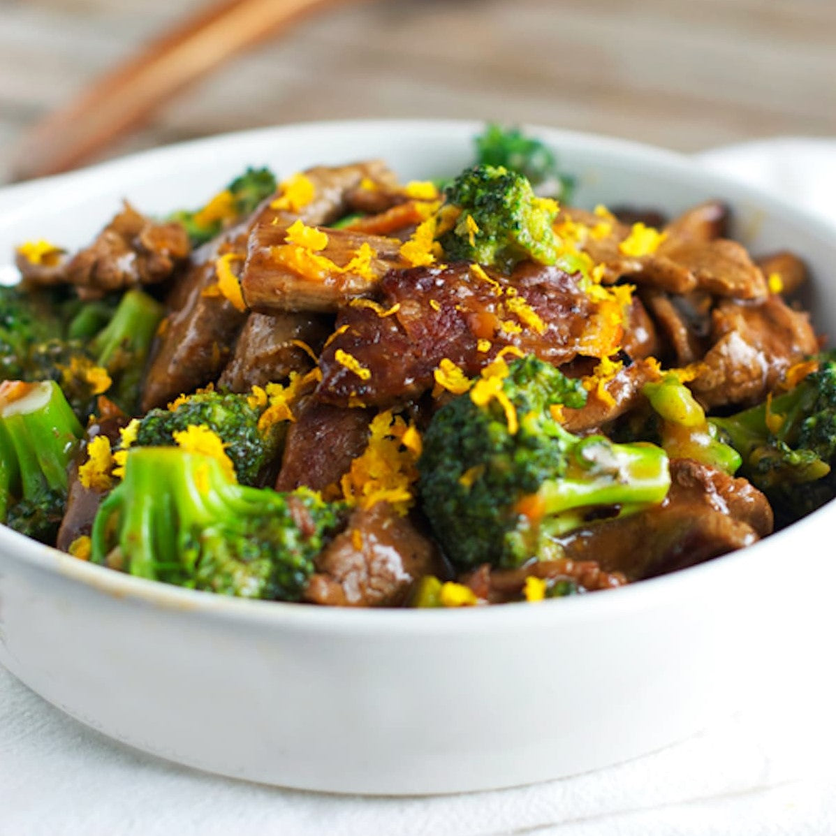 Orange Beef - Low Carb