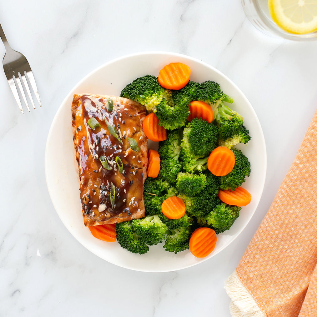 Teriyaki Grilled Salmon - Low Carb