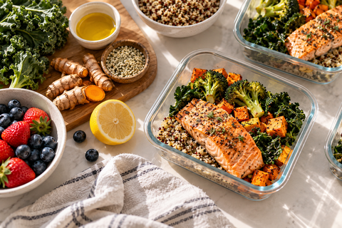 Anti-Inflammatory Meal Prep for Beginners: A 5-Day Plan You Can Actually Cook