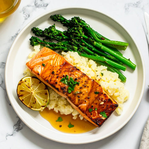 Apple Cider Salmon - Low Carb