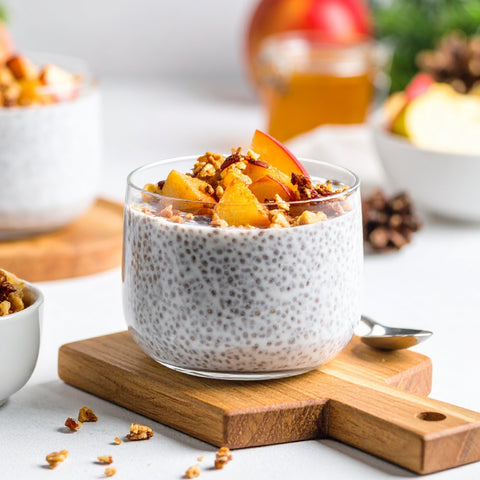 Cinnamon Apple Chia Pudding