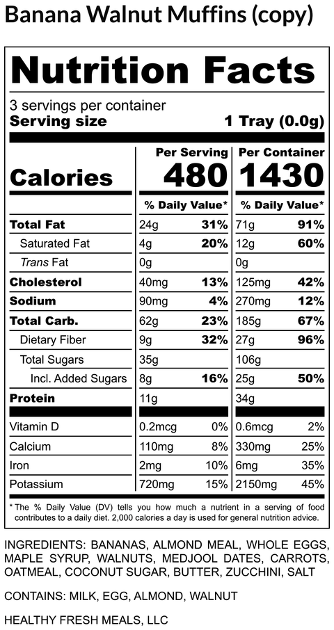 Banana Walnut Muffin