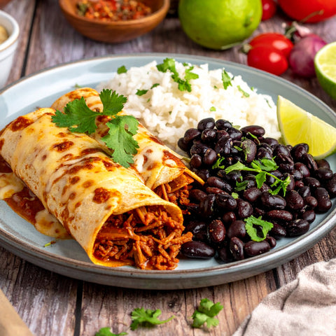 Shredded Beef Enchiladas
