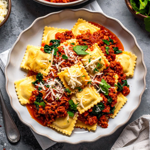 Beef Ragu Cheese Ravioli