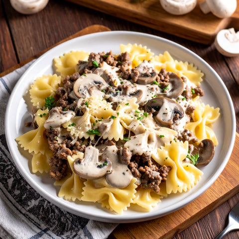 Lunch Beef Stroganoff