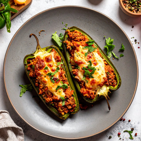 Beef Stuffed Peppers