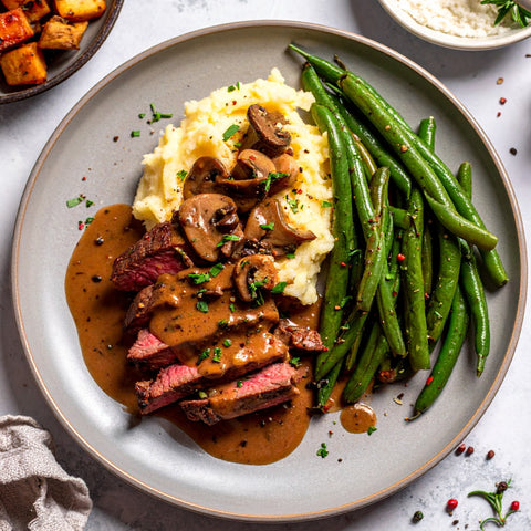 Bistro Mushroom Steak - Low Carb