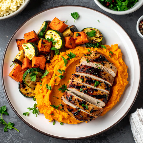 Blackened Chicken & Chipotle Mash