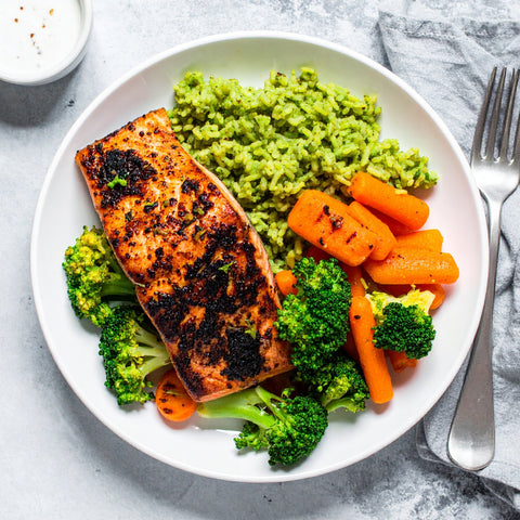 Blackened Herbed Salmon