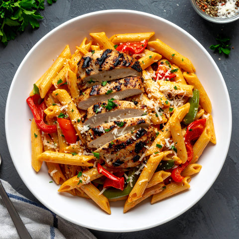 Lunch Cajun Chicken Alfredo
