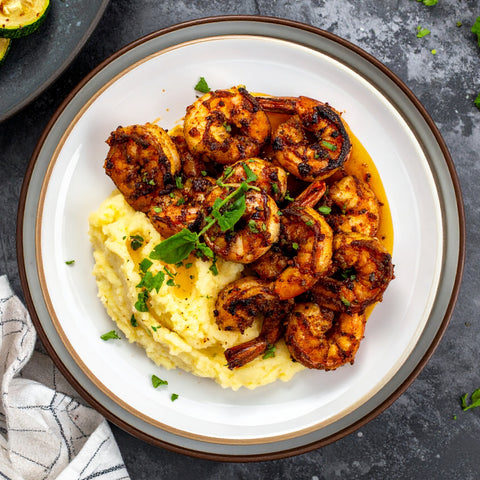Blackened Honey Shrimp