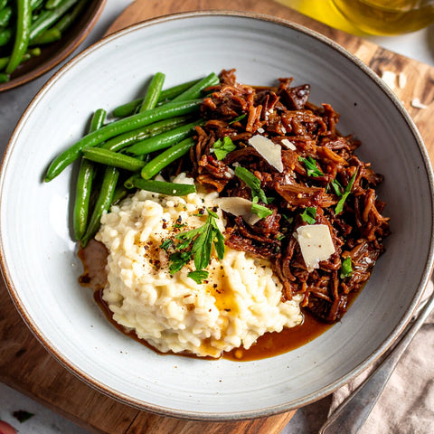 Braised Beef & Risotto