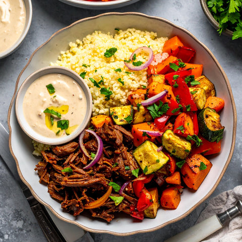 Braised Beef Shawarma