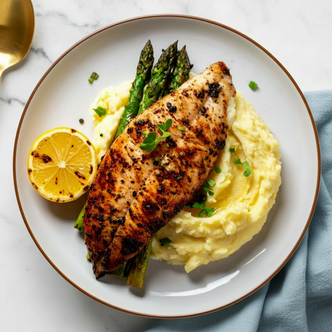 Cajun Blackened Flounder