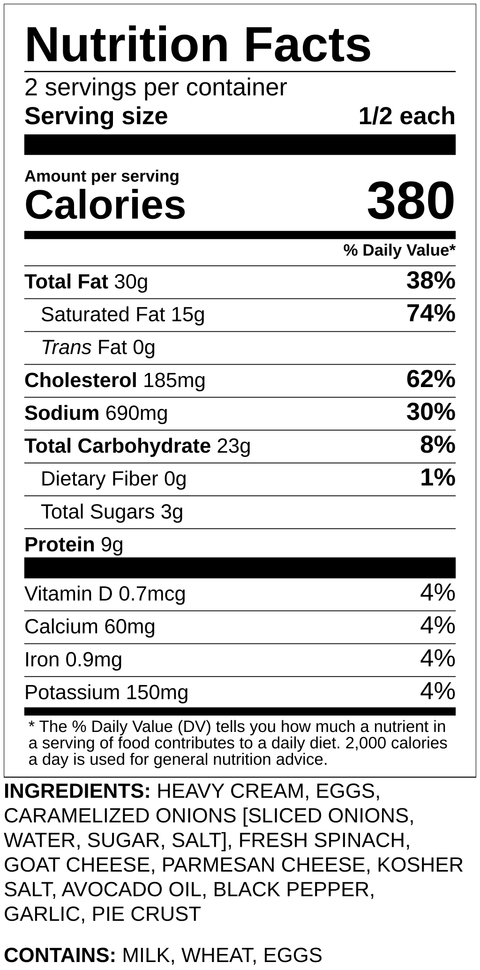 Caramelized Onion Quiche