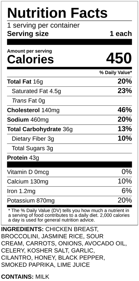 Cilantro Lime Chicken