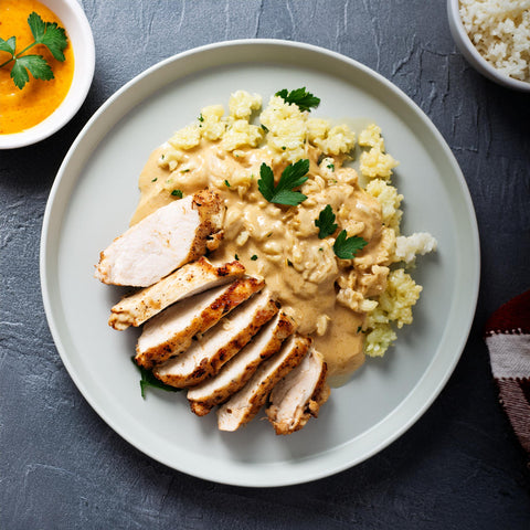 Cajun Alfredo Chicken - Low Carb