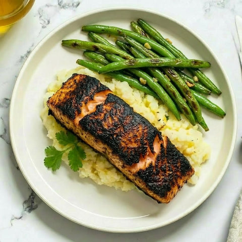 Cajun Salmon - Low Carb