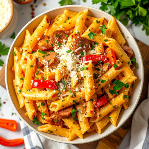 Cajun Chicken Sausage Penne