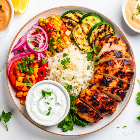 Chicken Mezze Bowl
