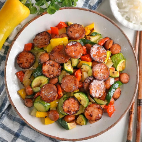 Andouille Sausage & Bone Broth Rice