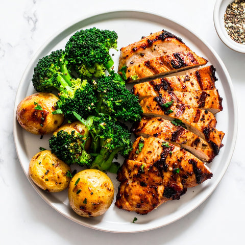Grilled Chicken & Potatoes