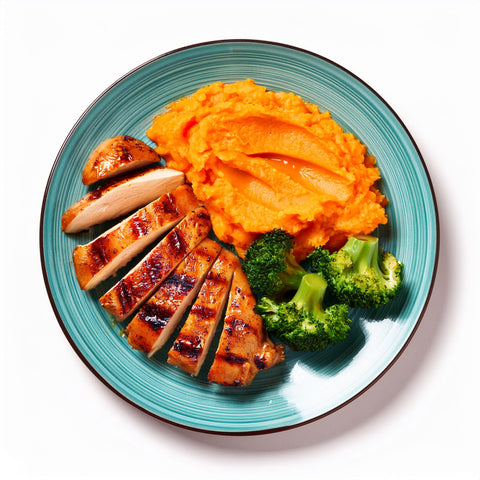 Balsamic Chicken with Butternut Squash - Low Carb