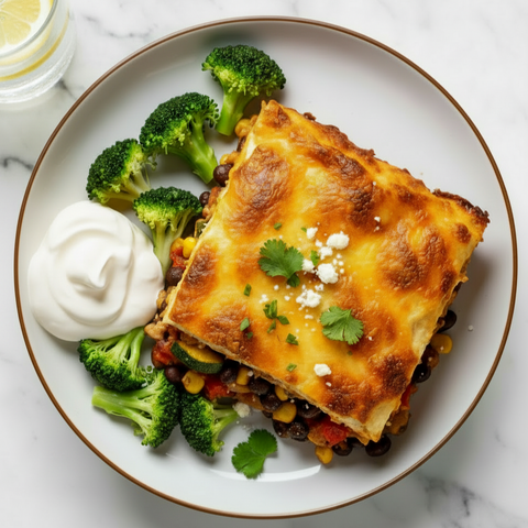 Vegetarian Enchilada Casserole