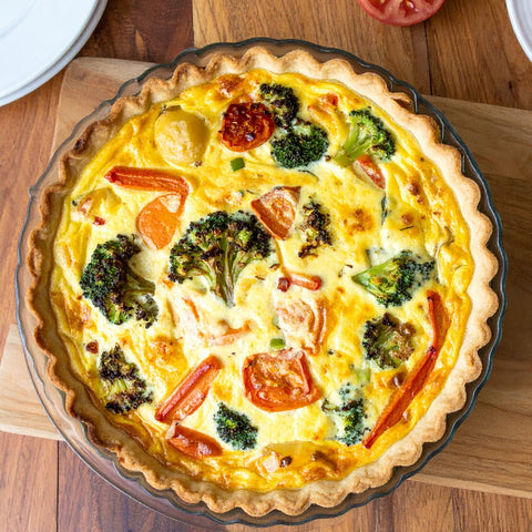 Egg White Quiche