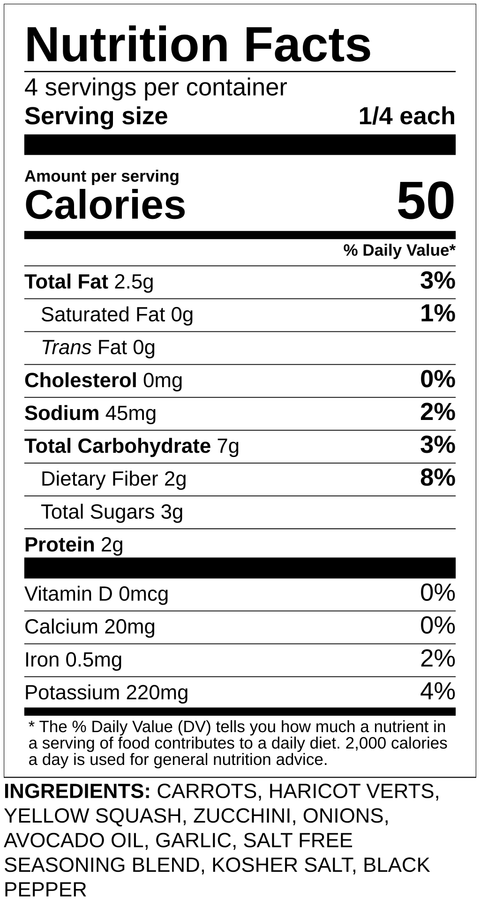 Family Vegetable Blend