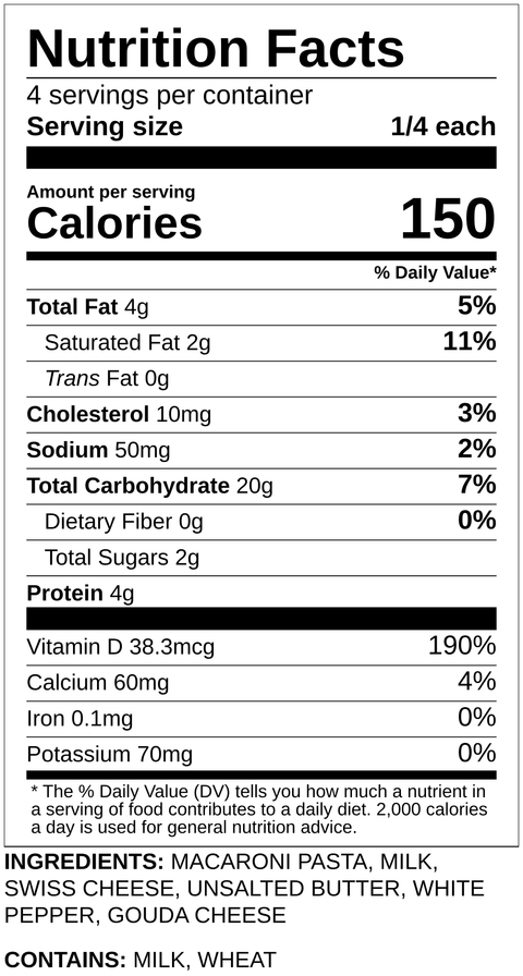 Family White Gouda Mac & Cheese