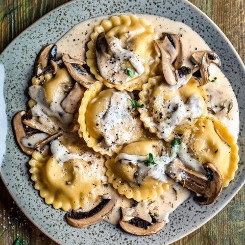 Vegetarian Mushroom Ravioli